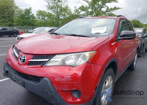2015 Toyota Rav4 Le from USA, damaged, VIN 2T3BFREV0FW249662